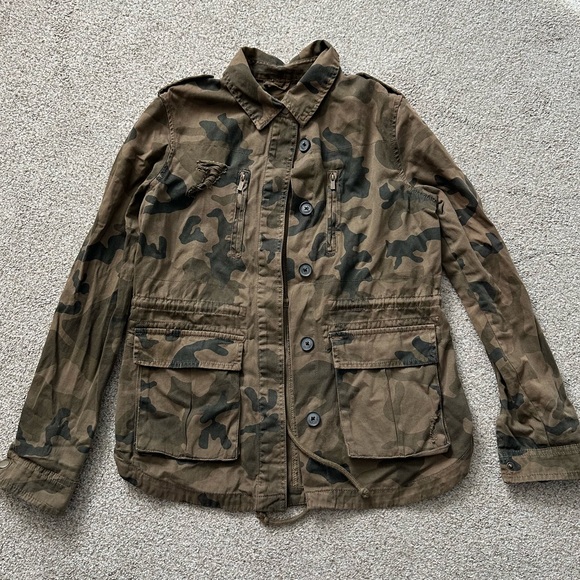 BERSHKA camo jacket - Picture 3 of 5